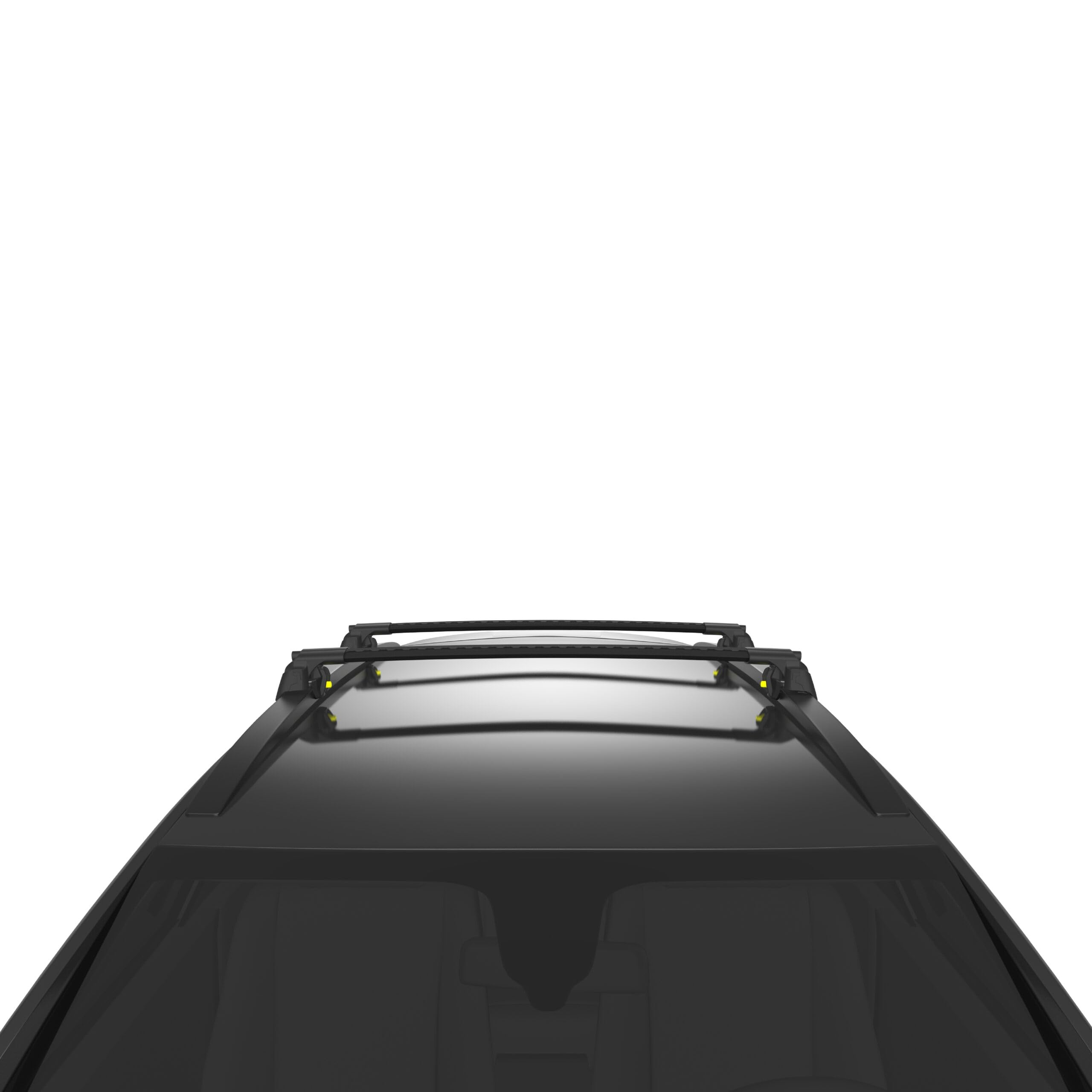TURTLE kompatibel mit Volkswagen Tiguan (Ad/Bw) 2016-2023 Air2 Dachträger | SCHWARZ