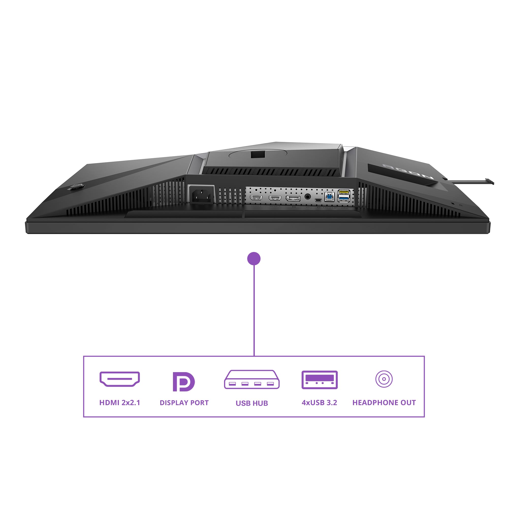 AOC Gaming Moniteur AG246FK6 24 Pouce 610Hz TN Esports Dalle, 0.5ms GtG, HDR400, G-Sync Compatible, Ajustable en Hauteur, USB Hub(1920x1080 HDMI 2X 2.1) Noir