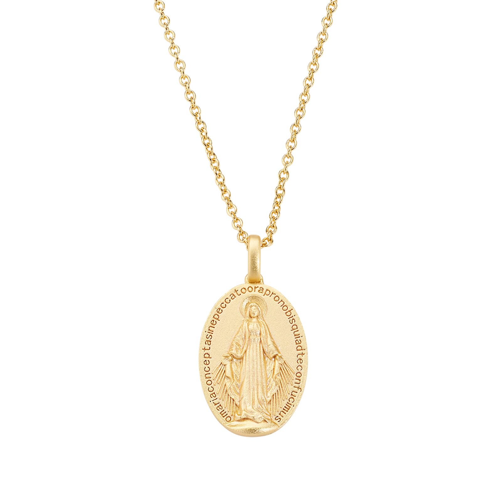 Amen Collar Mujer CLMIGM, one Size, Non-Precious Metal, No Gemstone