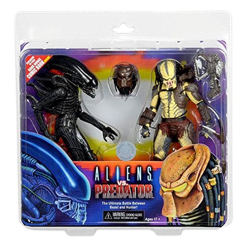 NECA - Alien Vs. Predator Figure di Azione 2 Pezzi...