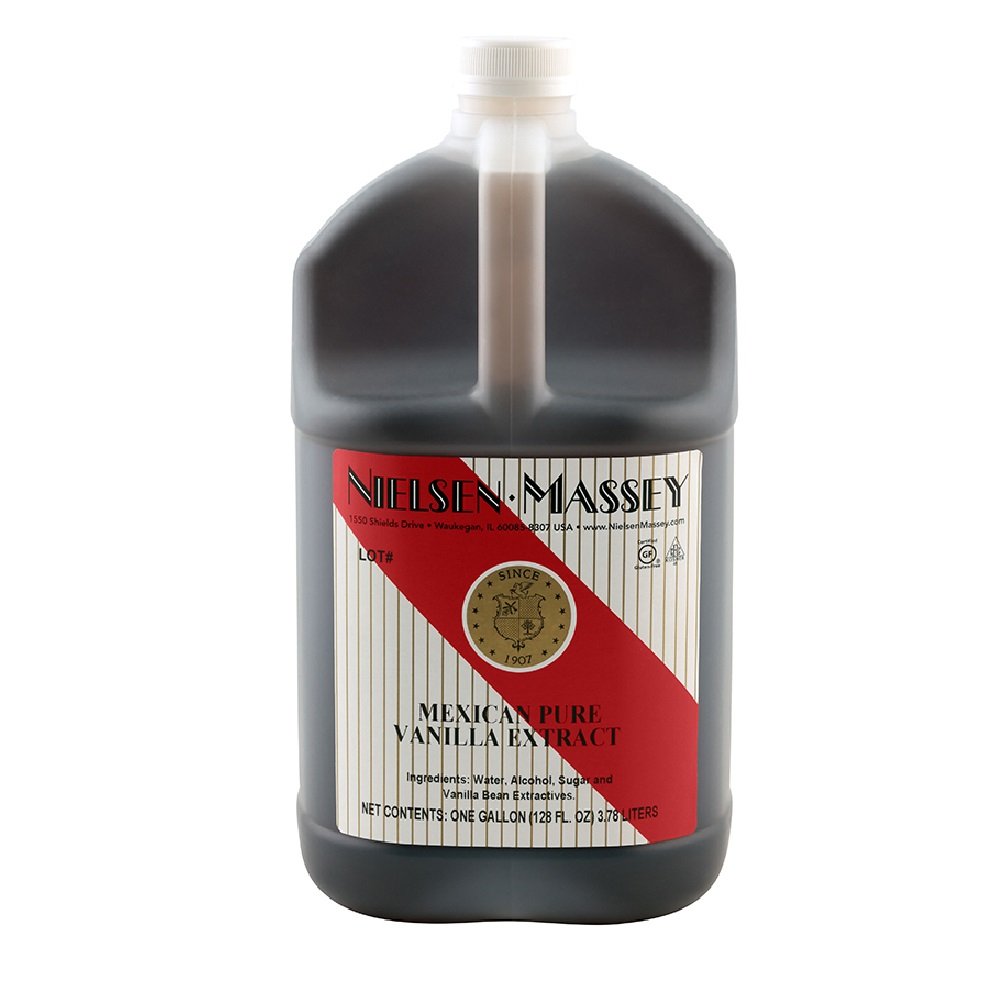 Nielsen-Massey Mexican Pure Vanilla Extract for Baking and Cooking, 1 Gallon
