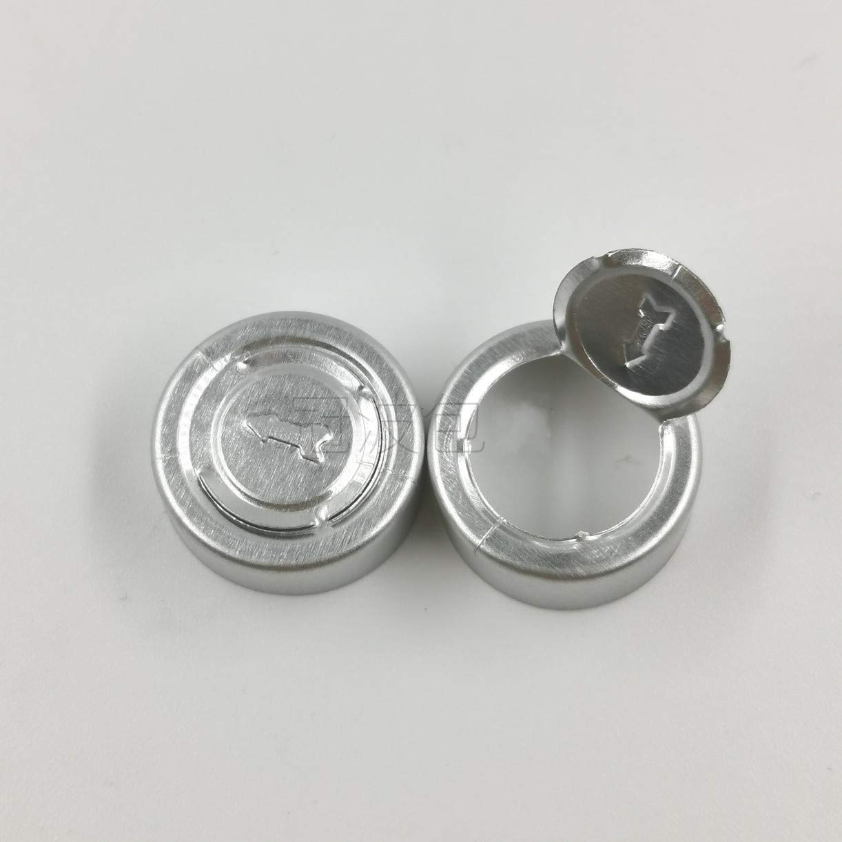 Natural Aluminum Tear-Off Unlined Seal, 20mm OD (Case of 1000)-image-45
