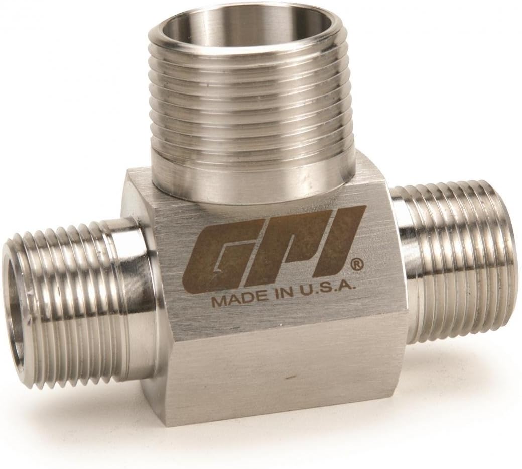 Flomec GNP-150SX-X Turbine Flow Meter, Stainless Steel, 17.7-177 GPM, 1-1/2" (M) NPT