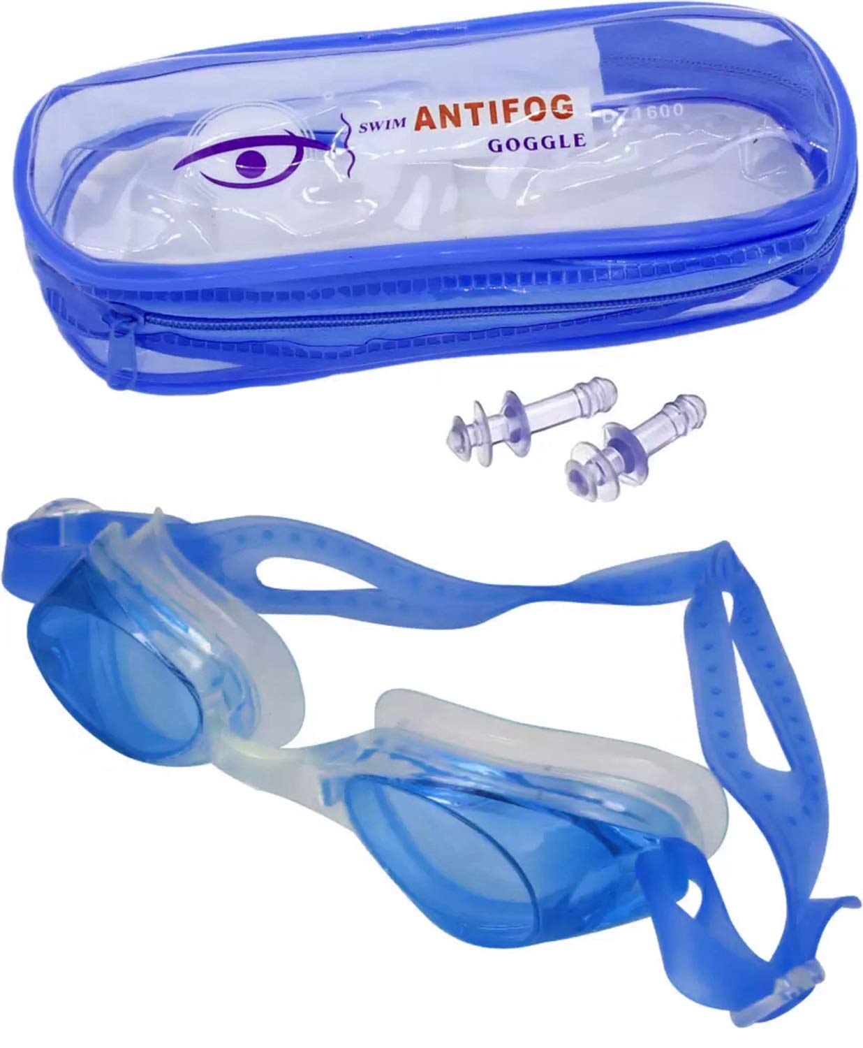 Prime Swimming Goggles and 2 Ear Plugs Swimming Kit for Kids and Adults Unisex Multicolor Pack of 1 (B08G4TS2W6) Amazon Price History, Amazon Price Tracker
