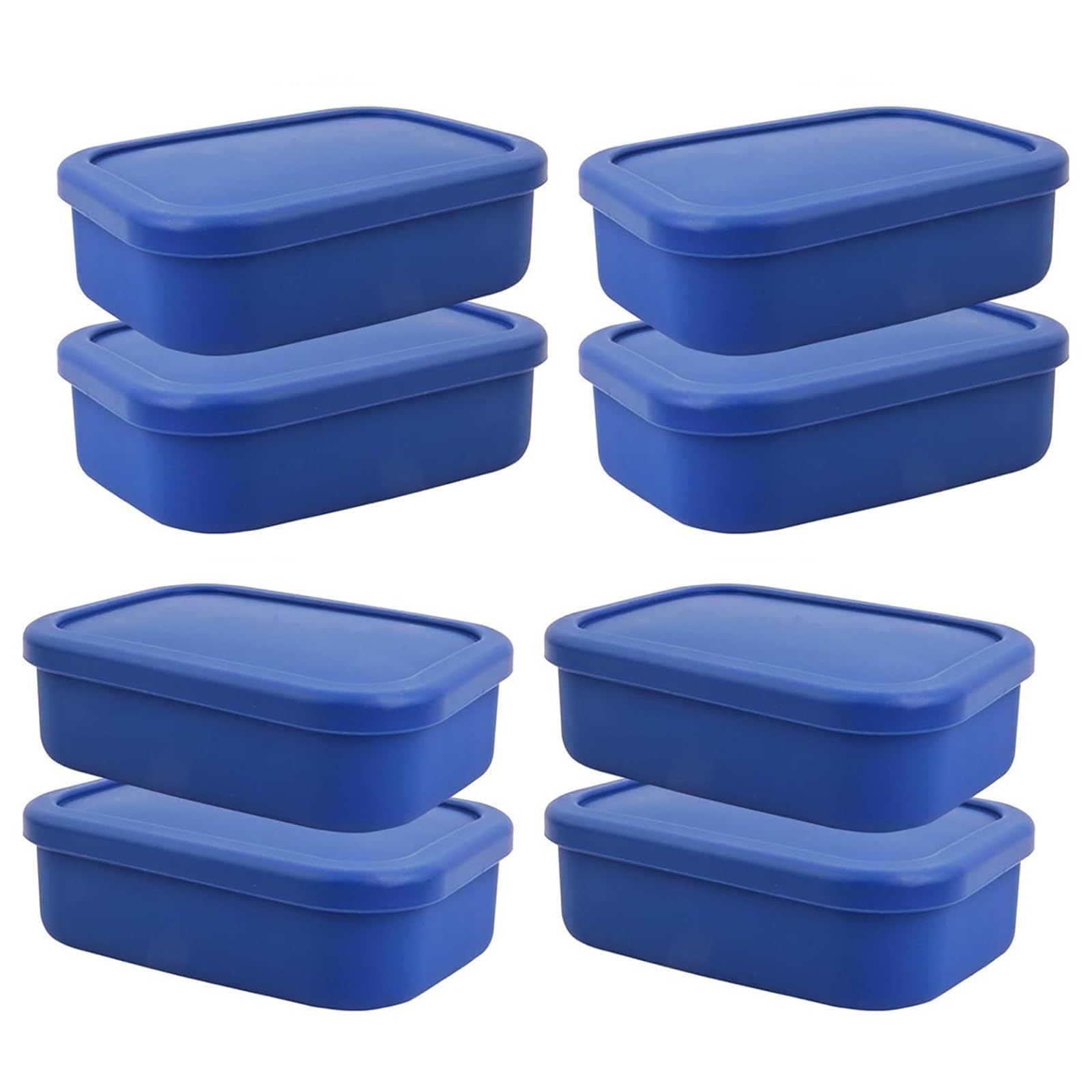 Xjdzineq 8 Pieces Microwave Safe Food Container with Leakproof Lids Silicone Construction Dishwasher Compatible Freezer Safe for Storage Leak Proof Food Containers