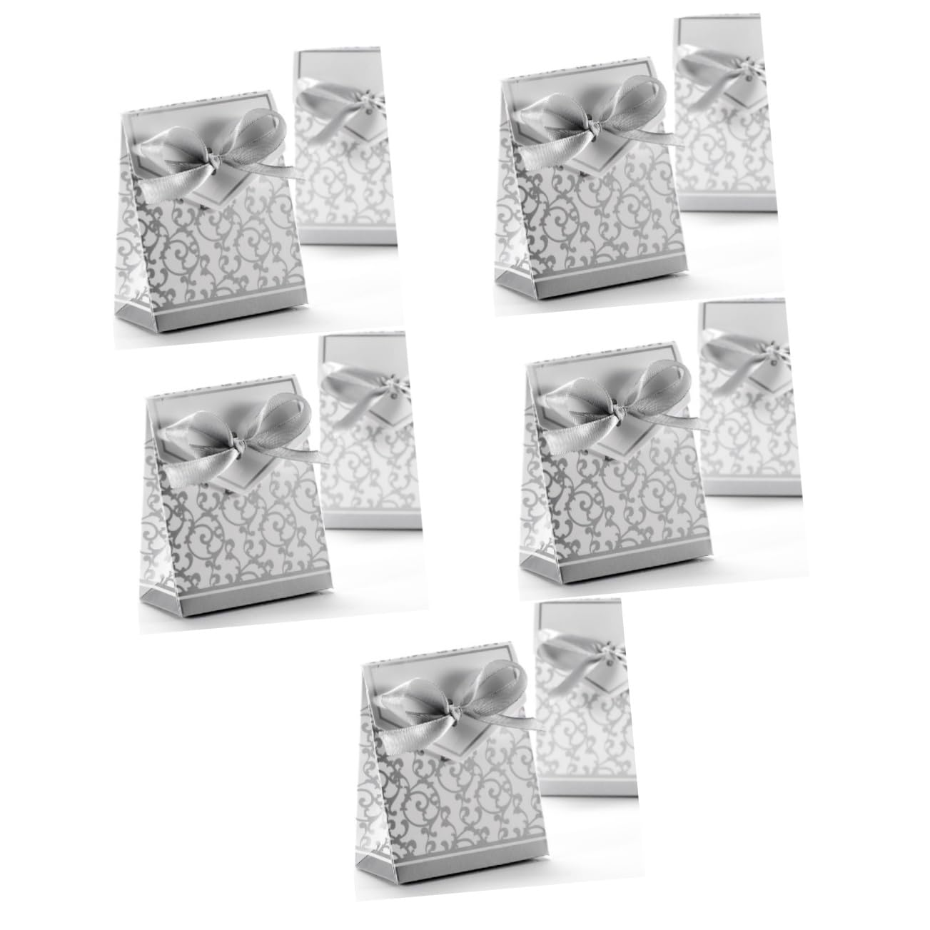 PartyKindom 5 Sets Süßigkeitenboxen Für Hochzeiten 50 Stück Elegante Geschenkboxen Mit Hochzeitsbevorzugungen 50 Stück * 5