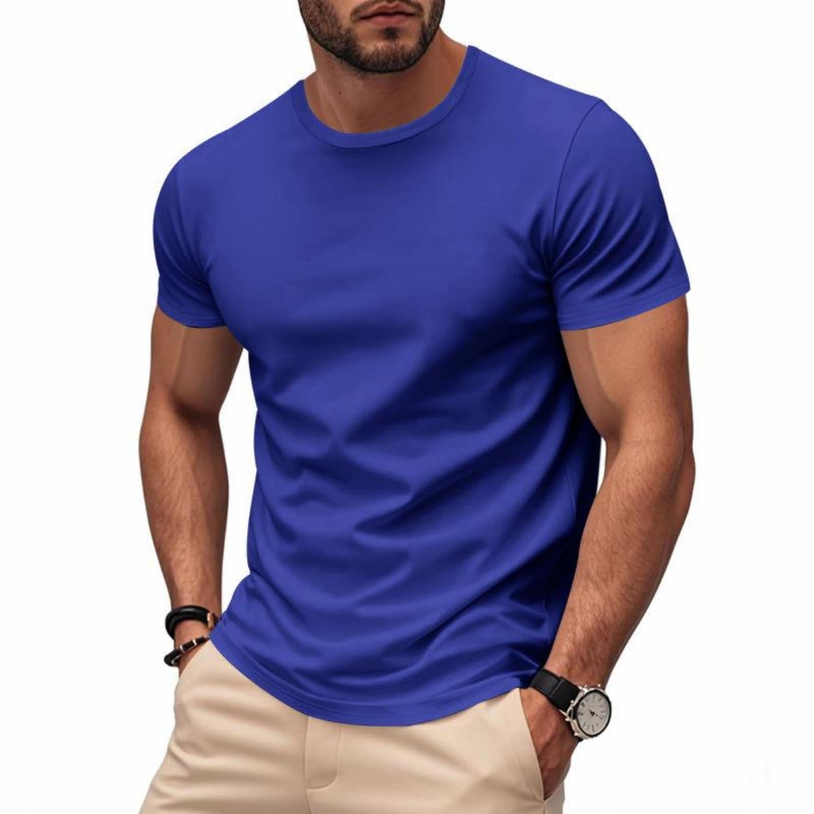 Mesh Workout Shirts for Men Casual Quick Dry Athletic Short Sleeve Moisture Wicking T-Shirts Lightweight Activewear