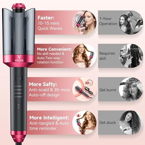 Vylto VYLTO-REFRESH-CURL-HAIR-NC4 Automatic Curling Iron thumb #6