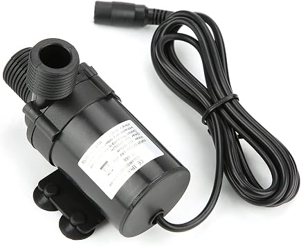 24V DC Brushless Water Pump,Jt-660-40C 100C Mini Hot Water Circulation Boost Pump, Amphibious To Use, Good Insulation, Low Noise, 750L/H For Solar Water Heater, Fish Tank