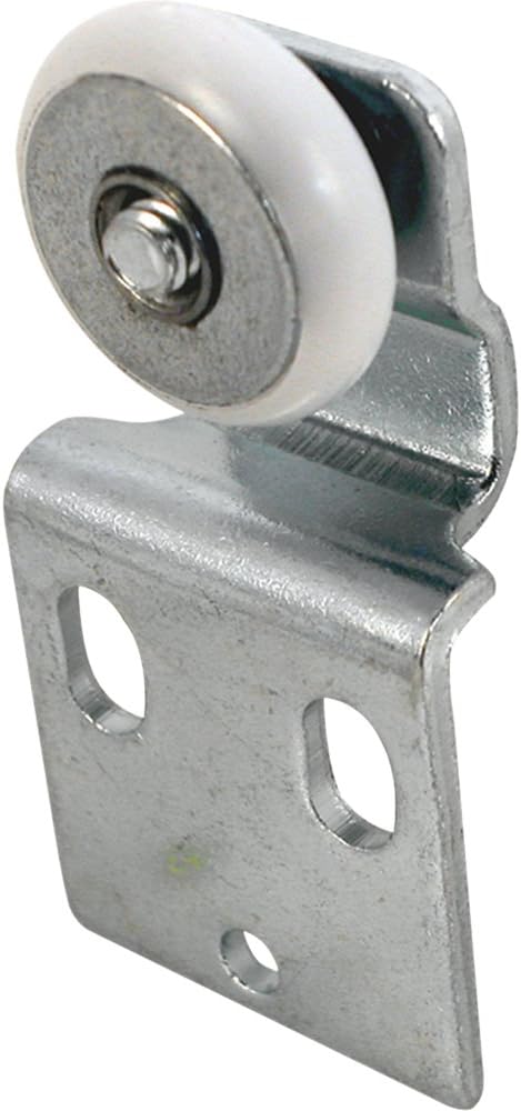 Slide-Co 16202-F By-pass Closet Door Top-Hung Front Rollers and Brackets (2 Pack)