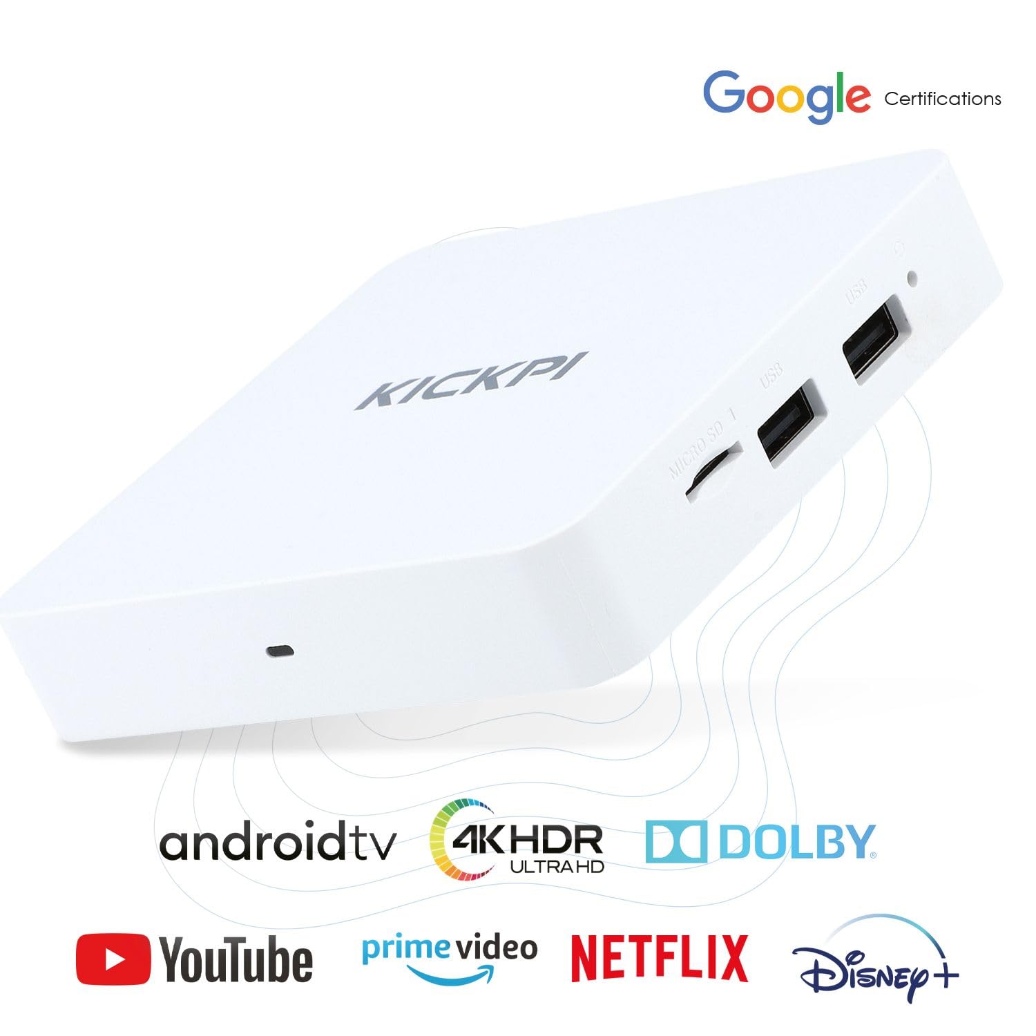 Test très bien, Note 1.3 *] ZEHNDER KP-1, KICKPI IPTV Box, 4K UHD