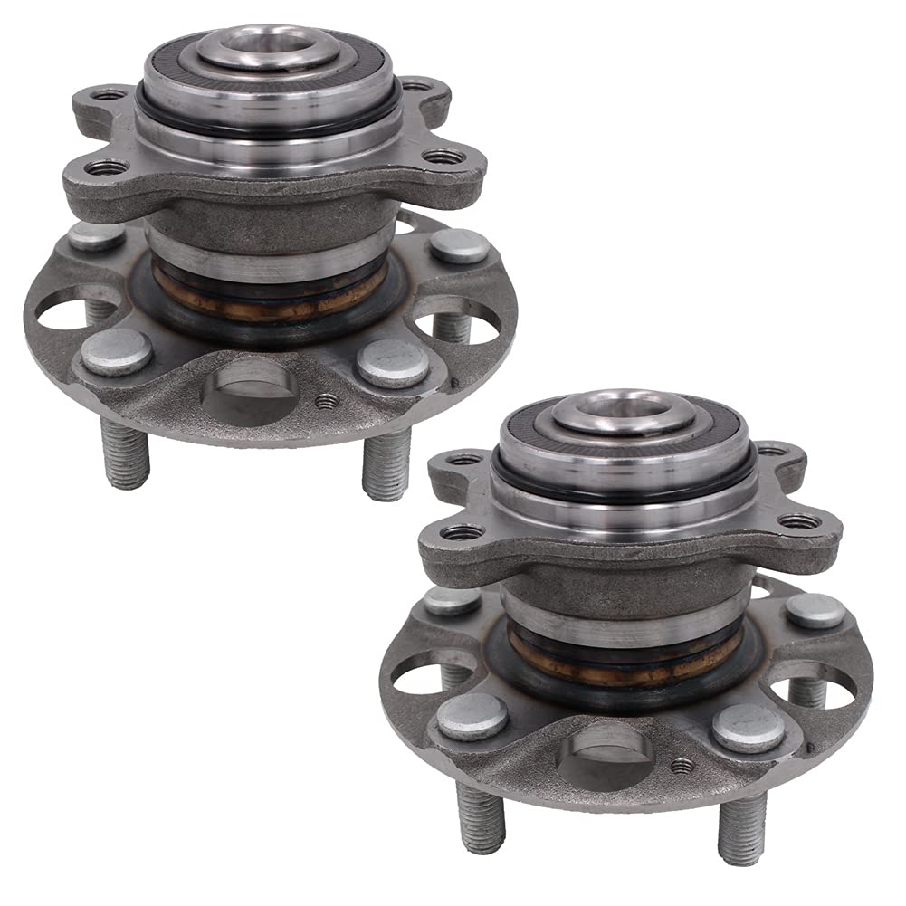 PAROD 512257 Pack of 2 Rear Wheel Hub Bearing Assembly Compatible with 2006-2011 Honda Civic LX GX DX