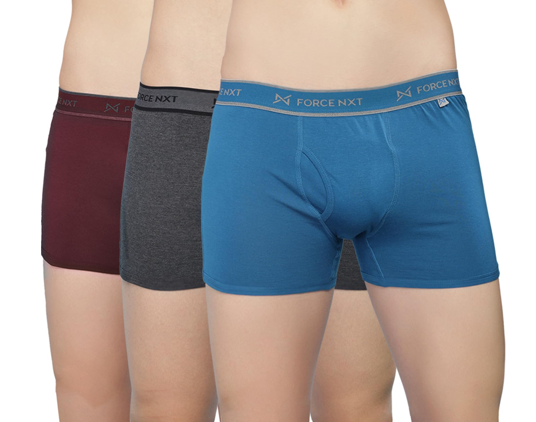 force nxt Men's Cotton Trunks Solid Underwear-picture-18