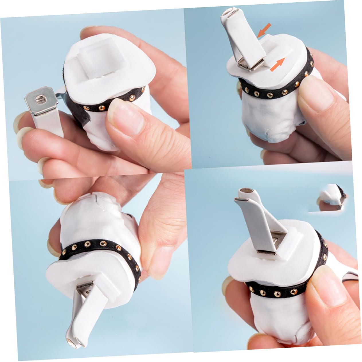 ABOOFAN 3pezzi Car Air Freshener Clip Pitbull Diffusore Fragranza Per Auto Decorazione Per Venti Facile Da Installare Per Delle Auto
