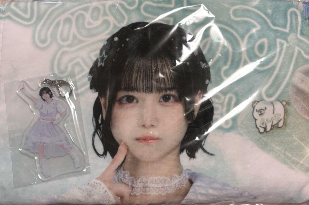 iLife 幕張 ガラポン あいす あいす iLife ガラポン B賞タオル 幕張 - メルカリ