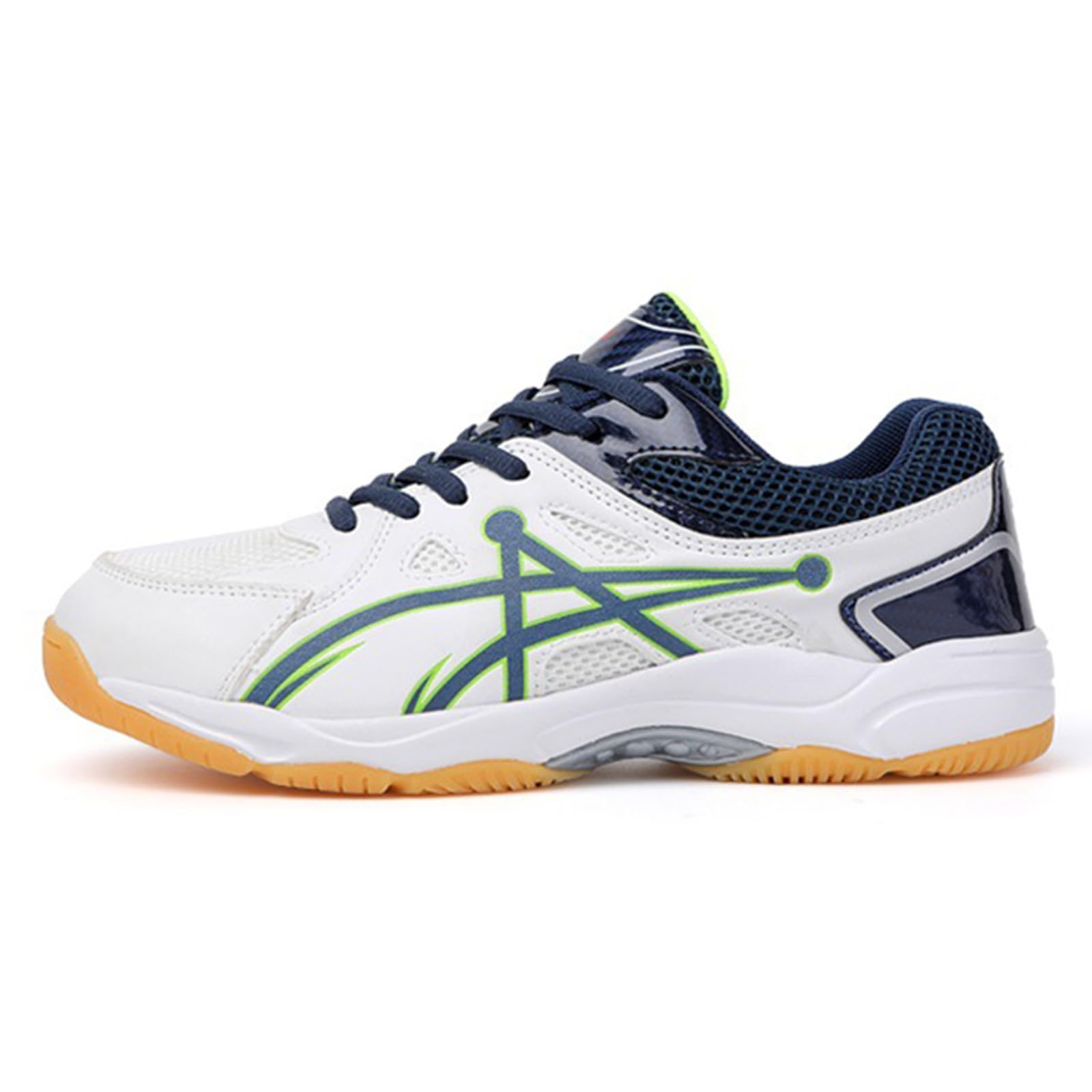 SDEQA Hommes Chaussures De Badminton Chaussures Ping Pong Sports D'intérieur D'extérieur Chaussures pour Concours De Formation pour Étudiants