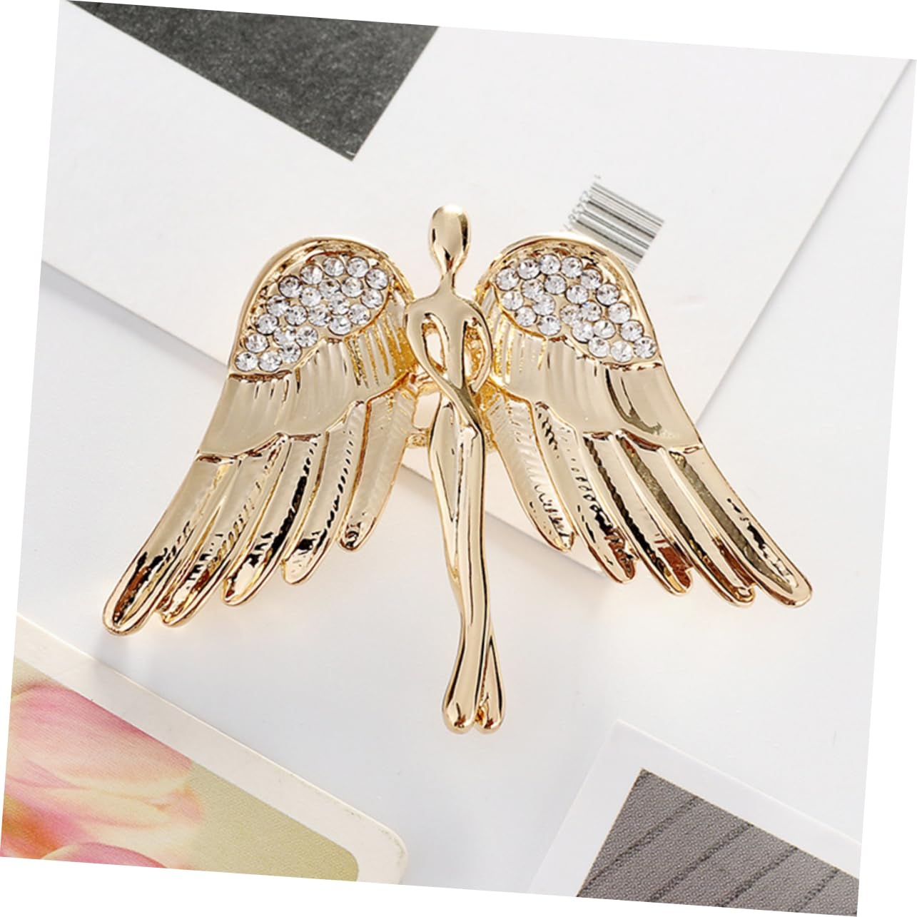 Broche, Insignia, Solapa para Ropa de Mujer, estética, Sombrero, Chal, aleación de Zinc Dorado