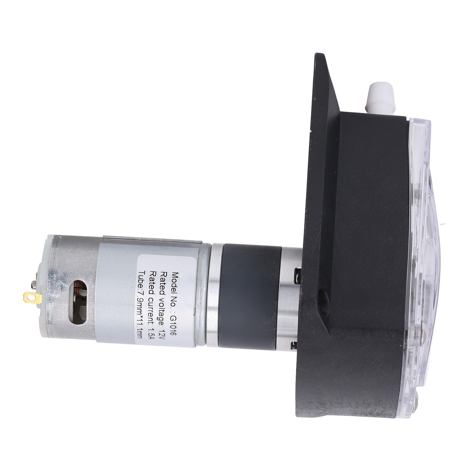 Peristaltische Pumpe, 12 V DC Dosierpumpe 1500 Ml Min High Peristaltikpumpe Peristaltischer Dosierkopf, Flüssigkeitsdosierpumpe für Waschmaschinen, Aquarien, Laboranalytik