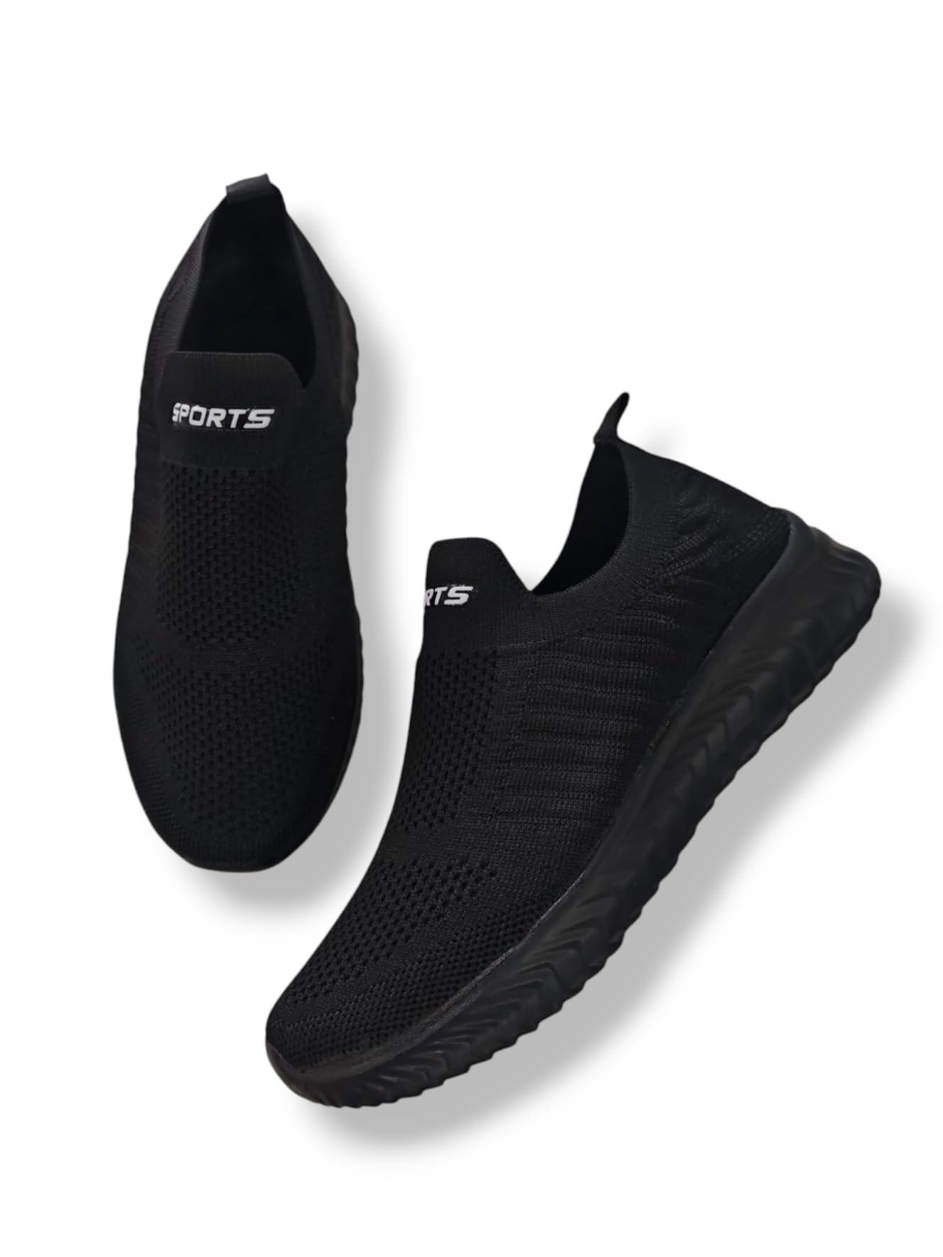 P&L ITALY COLLECTION Zapatillas Deportivas Sin Cordones Slip-On Mujer Comodas y Ligeras para Correr Andar Pasear Casual Sneakers