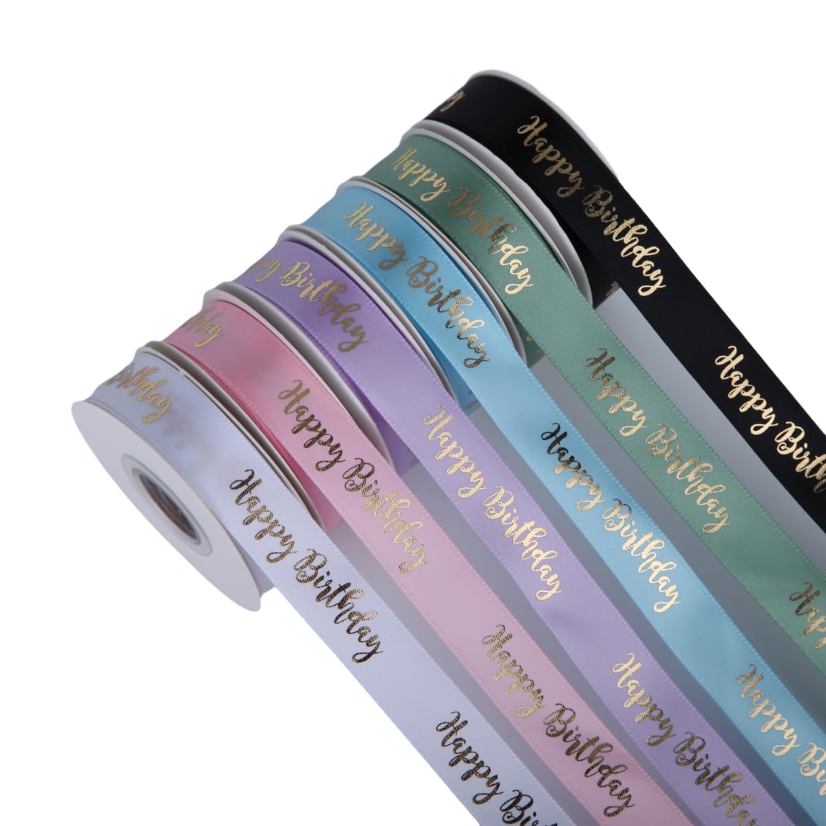 Snapklik.com : Meseey Happy Birthday Ribbon Birthday Cake Decorations ...