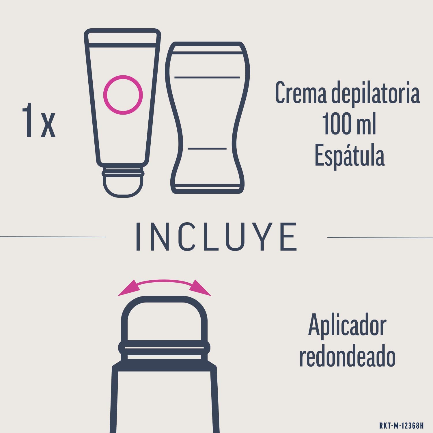 Veet Expert krem do depilacji pod pachami dla kobiet z aplikatorem Roll-On z matką shea, 100 ml