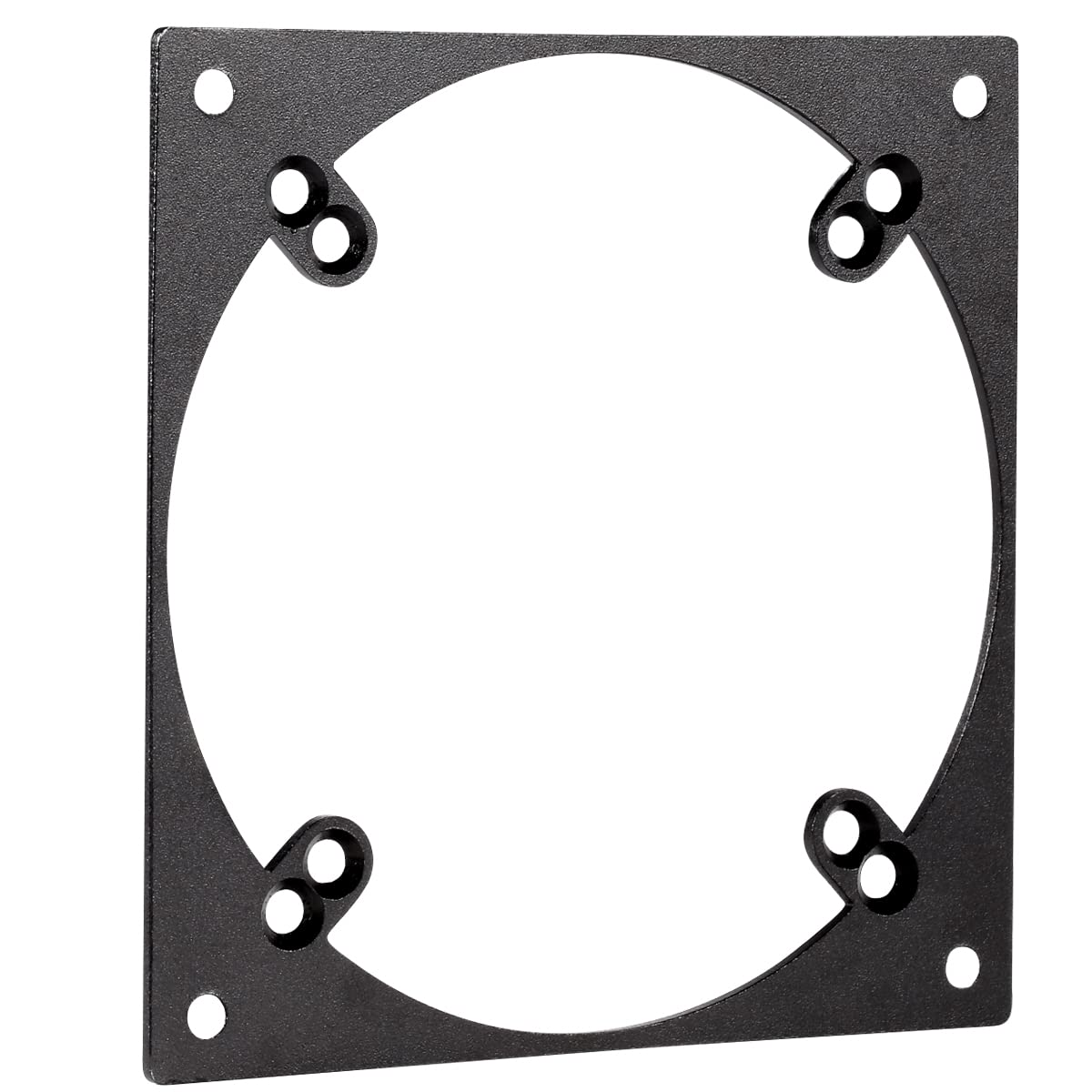 InLine Ventilatoradapter 120mm naar 70/80/92mm transparant/blauw