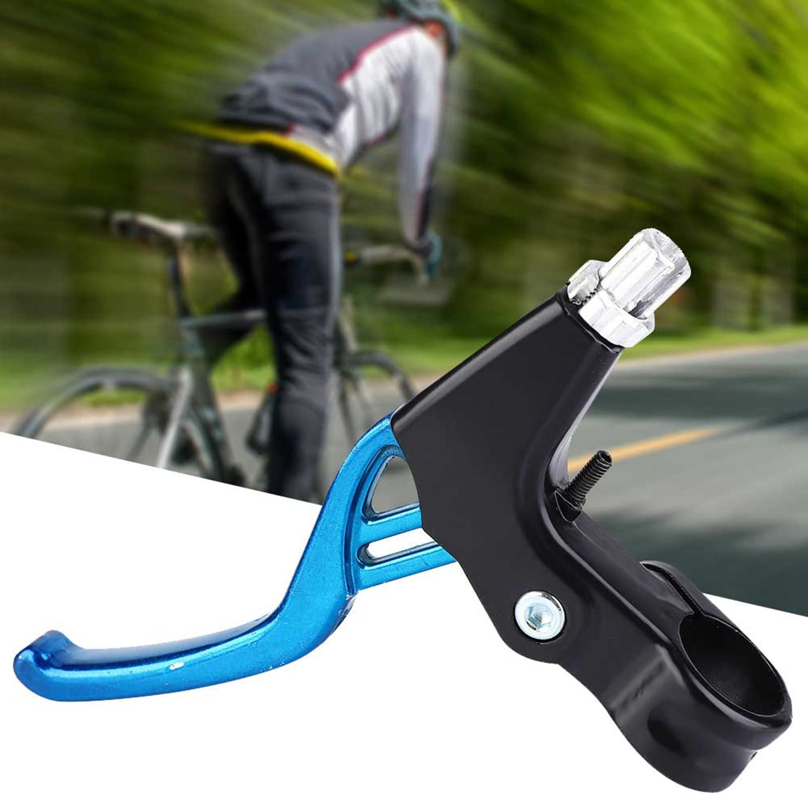 1 Paio di Maniglie in Lega di Alluminio per Mountain Bike, Bicicletta, Freno a Livello, 4 Colori per La Maggior Parte delle Biciclette, Bici da Strada, MTB, BMX, Ciclismo
