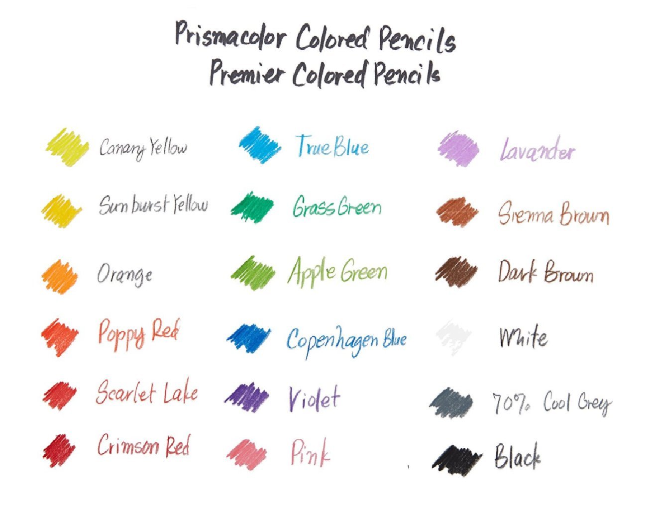 Amazon | Prismacolor Premier Colored Pencils, Soft Core, 72-Count