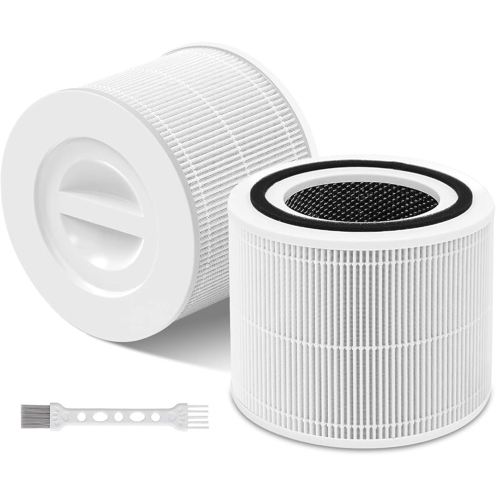 Mauxpiao A Core 300 Replacement Filter Compatible With Levoit Core 300 Nd Core 300S Ir Purifiers, 3-In-1 Filtration System With True Hep And Ctivated Carbon, Removes Up To 99.98% Of Ir Pollutants,