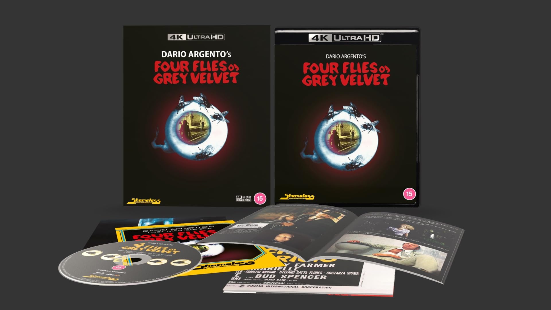 Four Flies on Grey Velvet [UHD HDR] (Limited Collector's Edition)