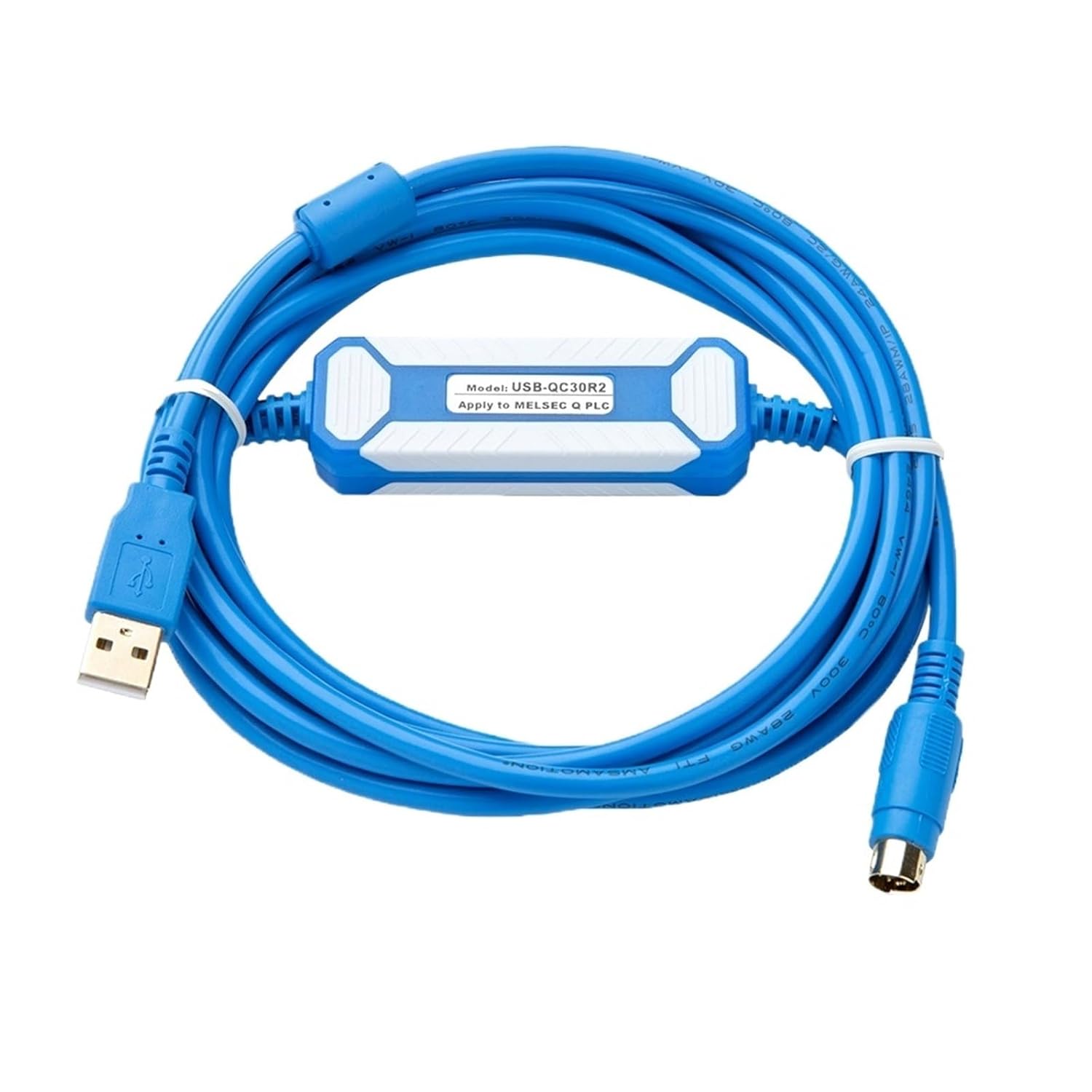 USB-QC30R2+ Programming Cable for Q Q01 Q02 Series Isolated Version(Isolated)