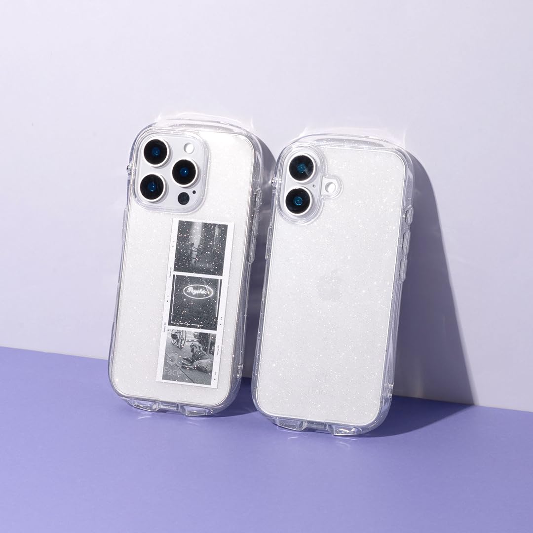iFace iPhone17 Pro Max クリアケース、ガラスフィルム iPhone 17/17 Pro/17 Pro Max/Air/17e/16/16 Pro/16 Plus/16 Pro