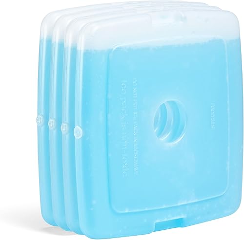 Miniatura 8 de Cool Coolers by Fit & Fresh Slim Ice Packs, Quick Freeze, Space-Saving, Reusable Ice Packs for Lunch Boxes & Coolers