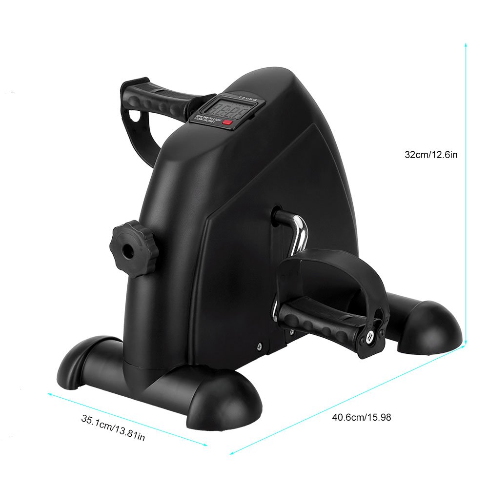 Mini cyclette Pedale Esercizio Portatile Home Office Gamba Braccio