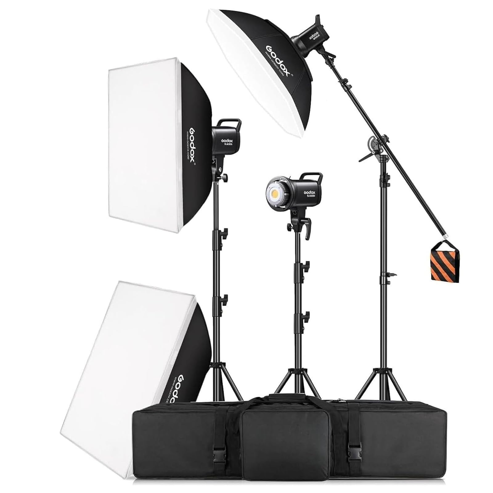 Amazon.com : Godox 3 Pack SL-60II bi 180W CRI95+ White Continuous Amazon.com : Godox 3 Pack SL-60II bi 180W CRI95+ White Continuous