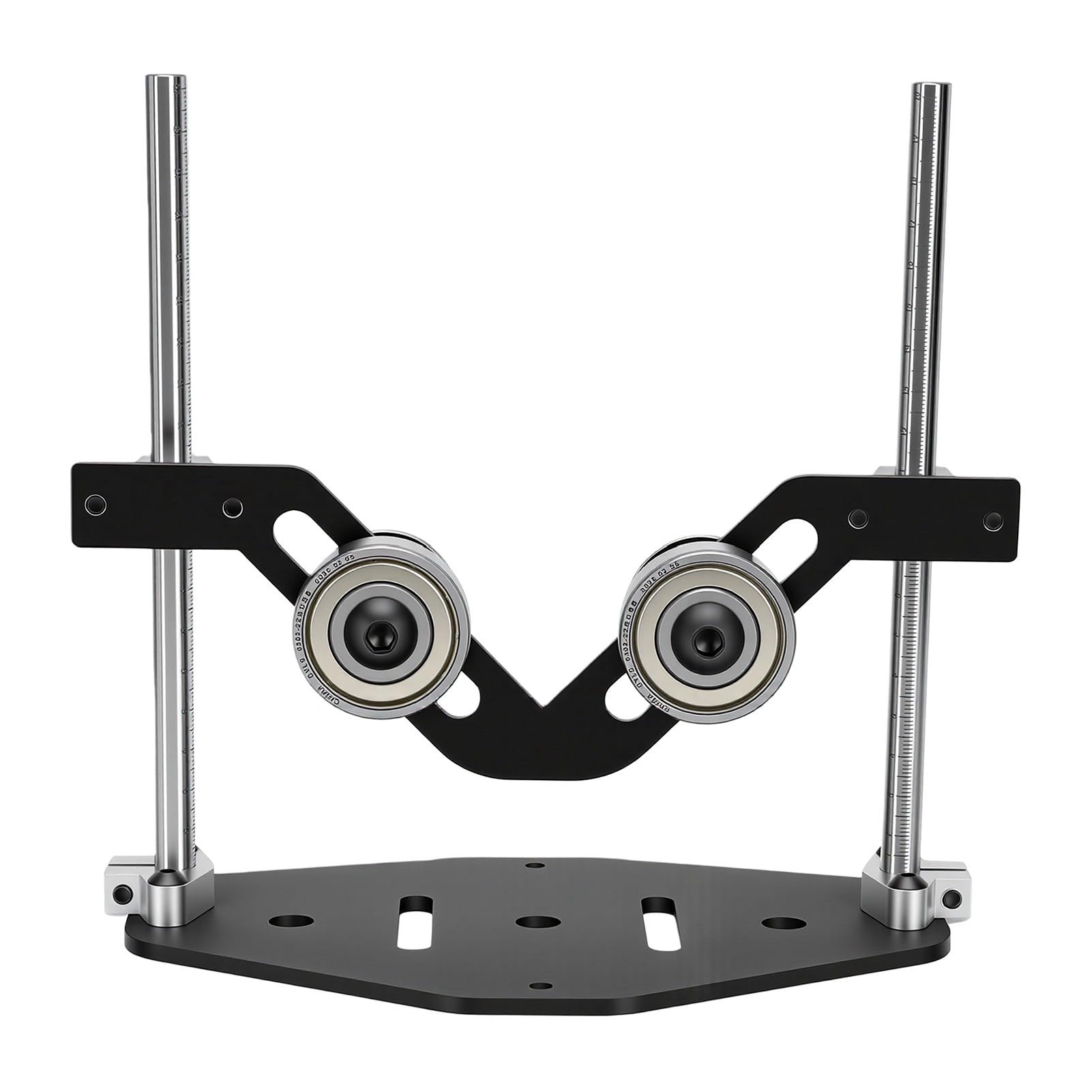 V-Shaped Pipe Support Stand z Regulowanym Odstępem i nośnością