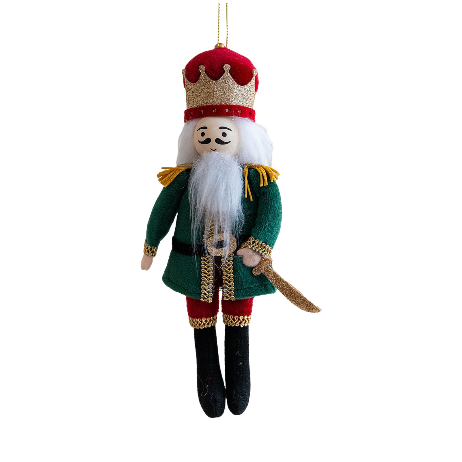NUEAYMS Colorful Christmas Nutpick Cloth Decoration Thin Storage Friendly Plan for Annual Celebratory Use Holiday Nutpick Soldier Ornamentation