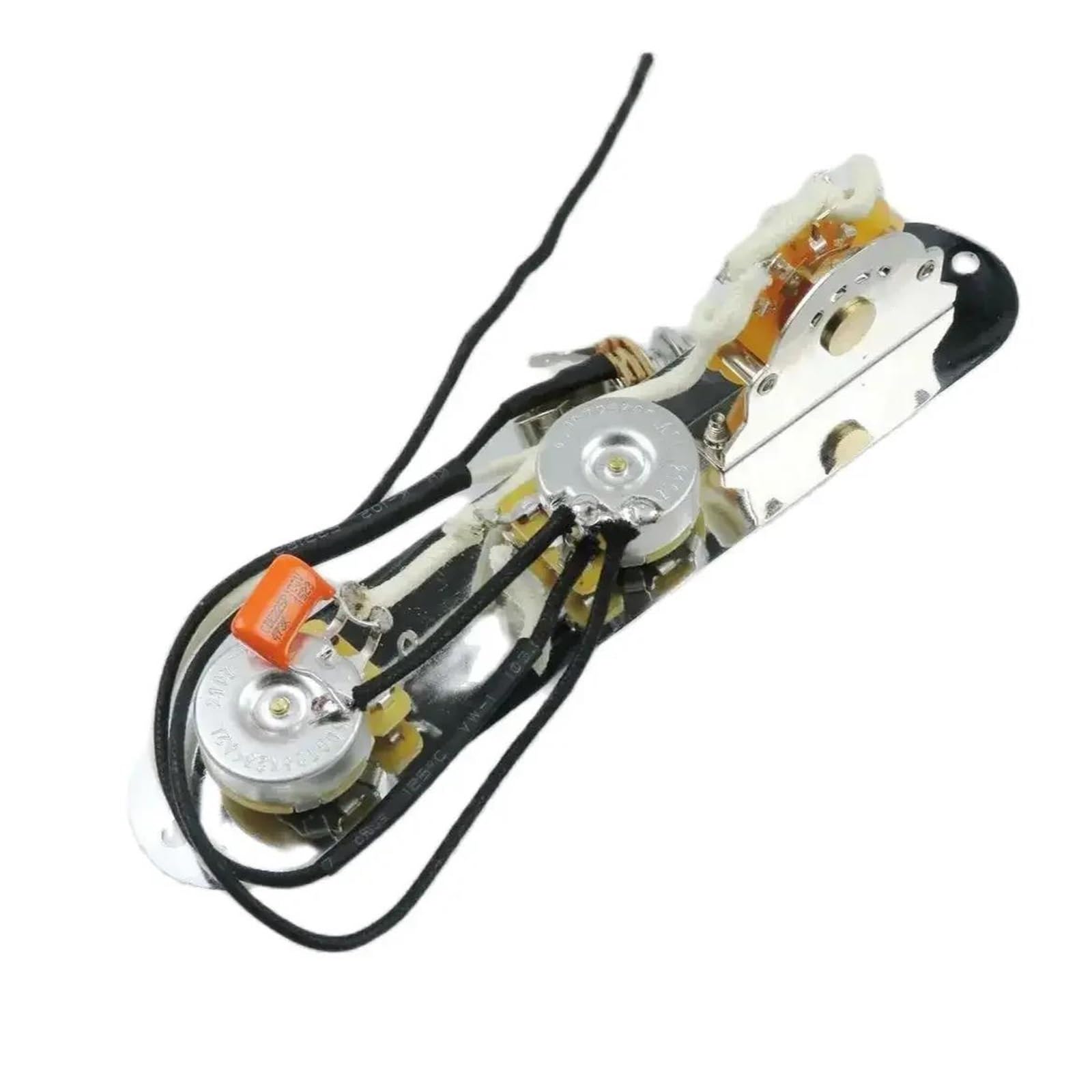 Arnés Cableado Guitarra Eléctrica Potenciómetro de eje de cobre de 250 K para pastilla de guitarra eléctrica TL