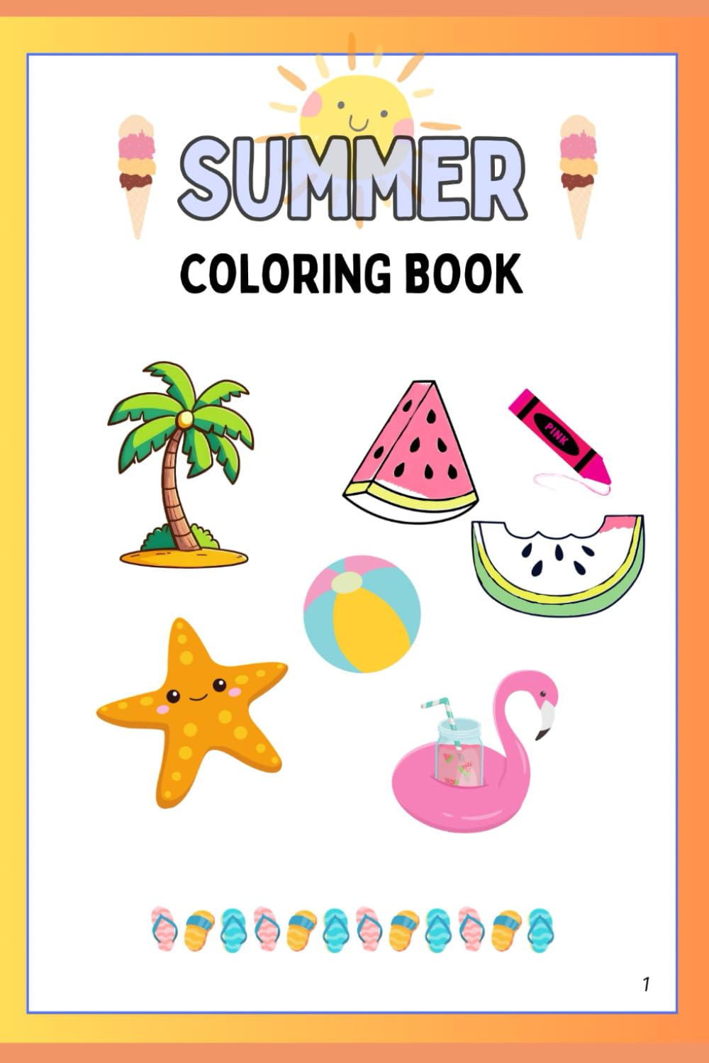 Summer colouring book (Seasonal colouring books)