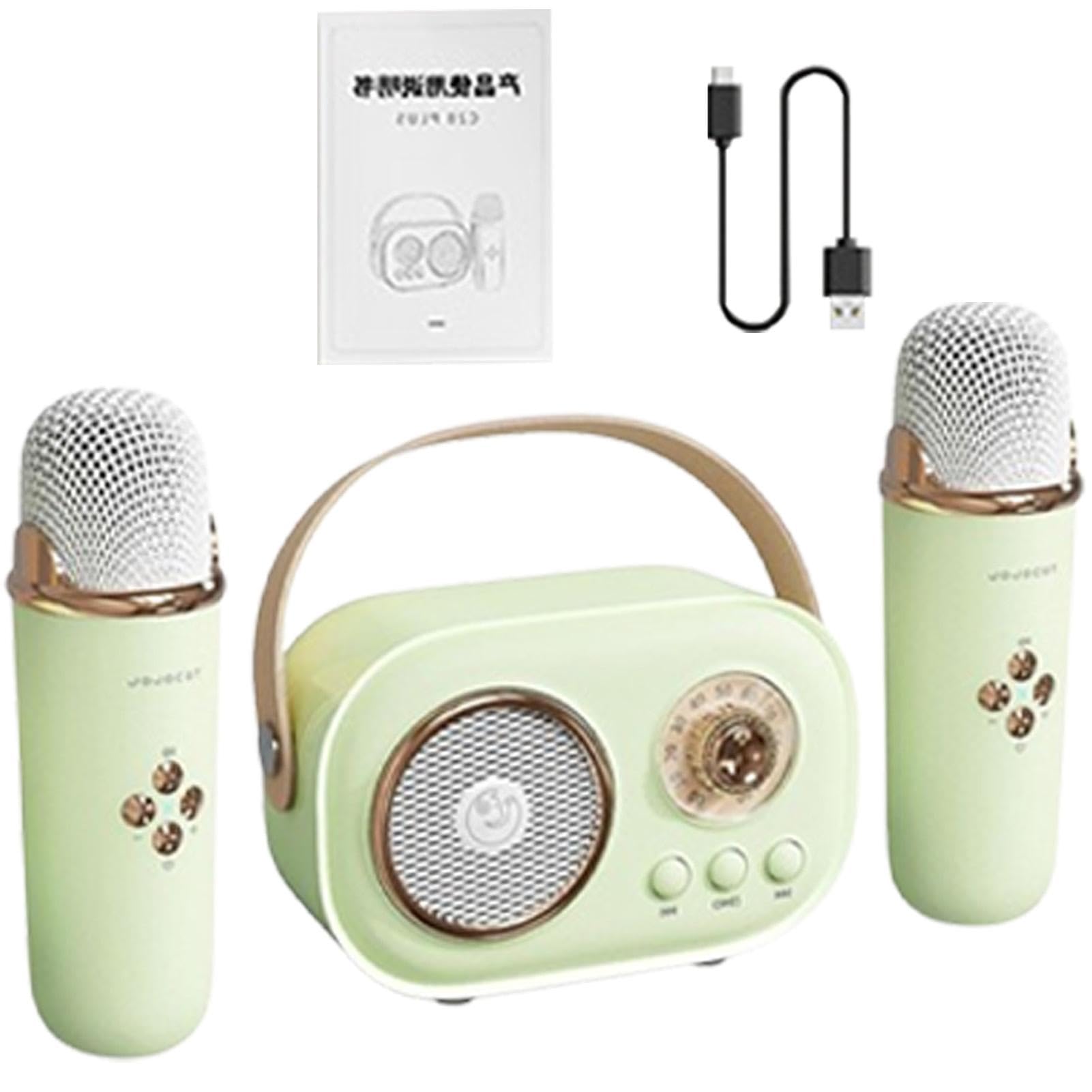 Przenośny mikrofon z głośnikiem do karaoke,przenośny mikrofon z głośnikiem