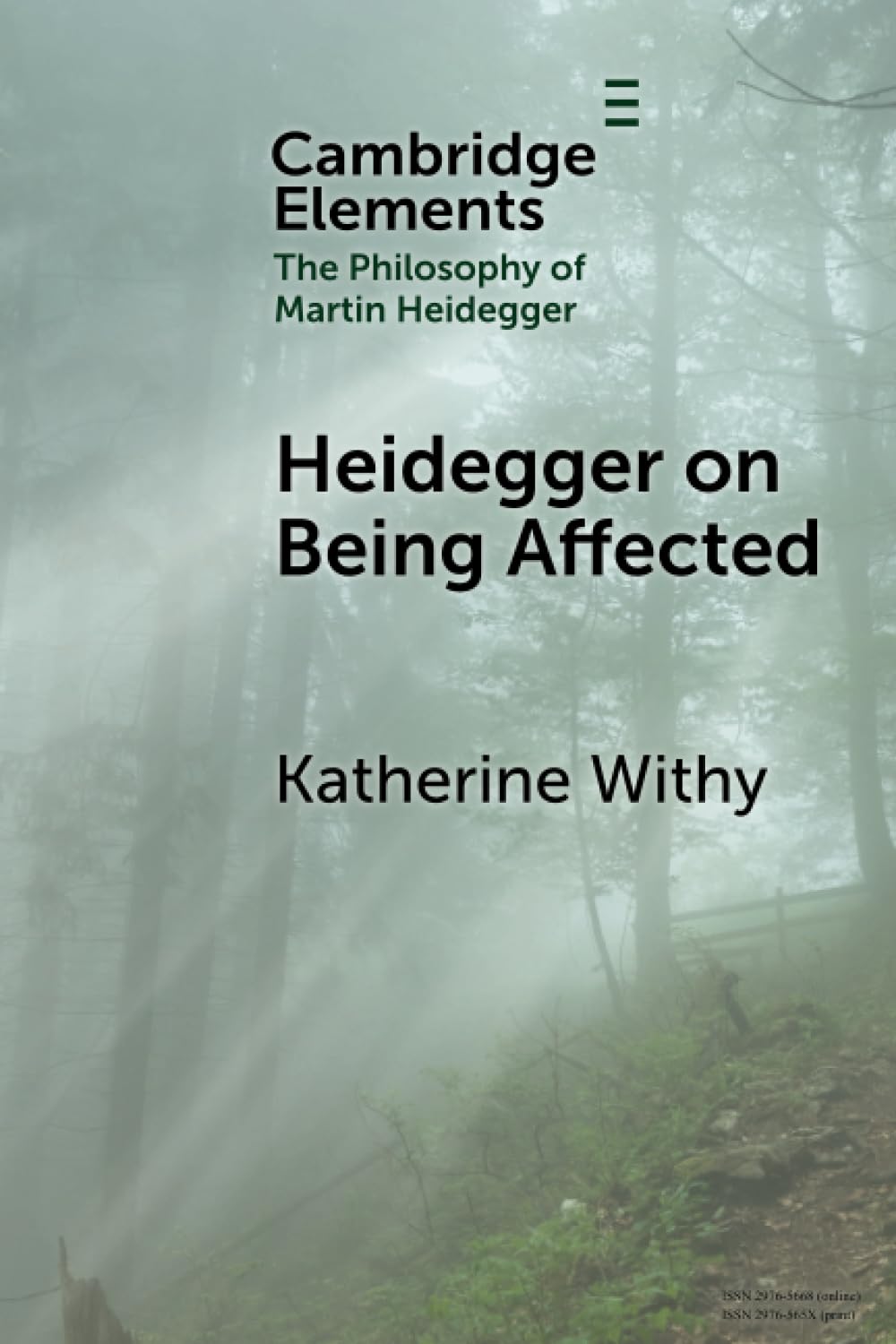 Heidegger on Being Affected by Katherine  Withy PAPERBACK 9781009504096
