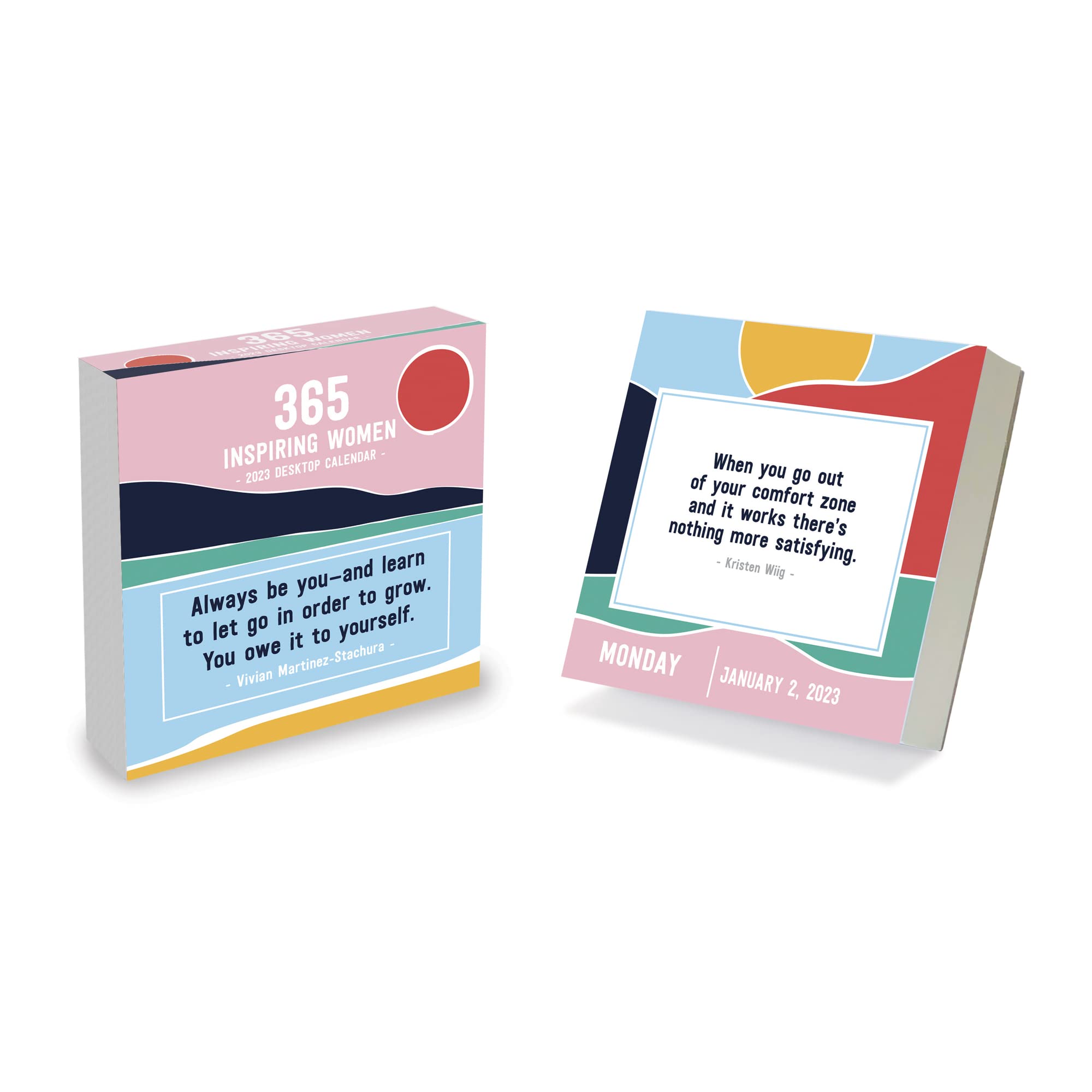 Amazon.com : TF PUBLISHING 365 Inspiring Women Daily Desktop Calendar 2023  | Easy Tear-Off & Fold-Out Easel for Desk Calendar 2023 | 2023 Calendars  for Home Office | Standing Calender 2023 | 5.25" x 5.25" : Office Products
