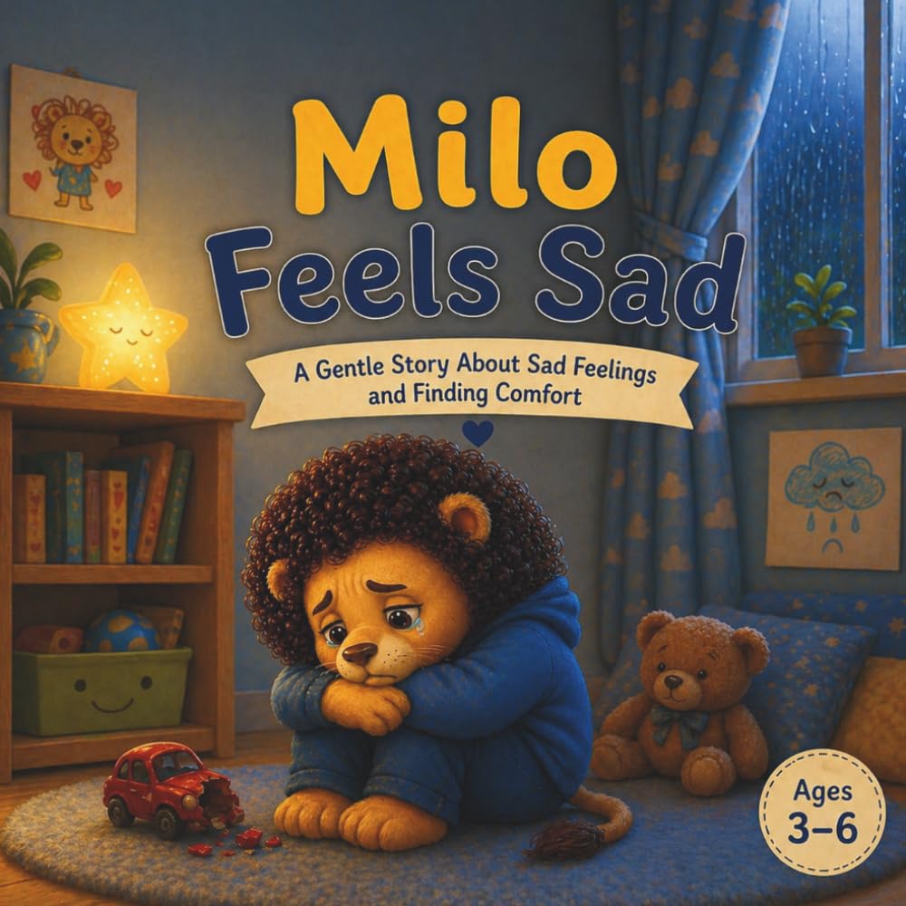 Milo Feels Sad: A Gentle Story About Sad Feelings and Finding Comfort (Milo Emotional Skills Series)