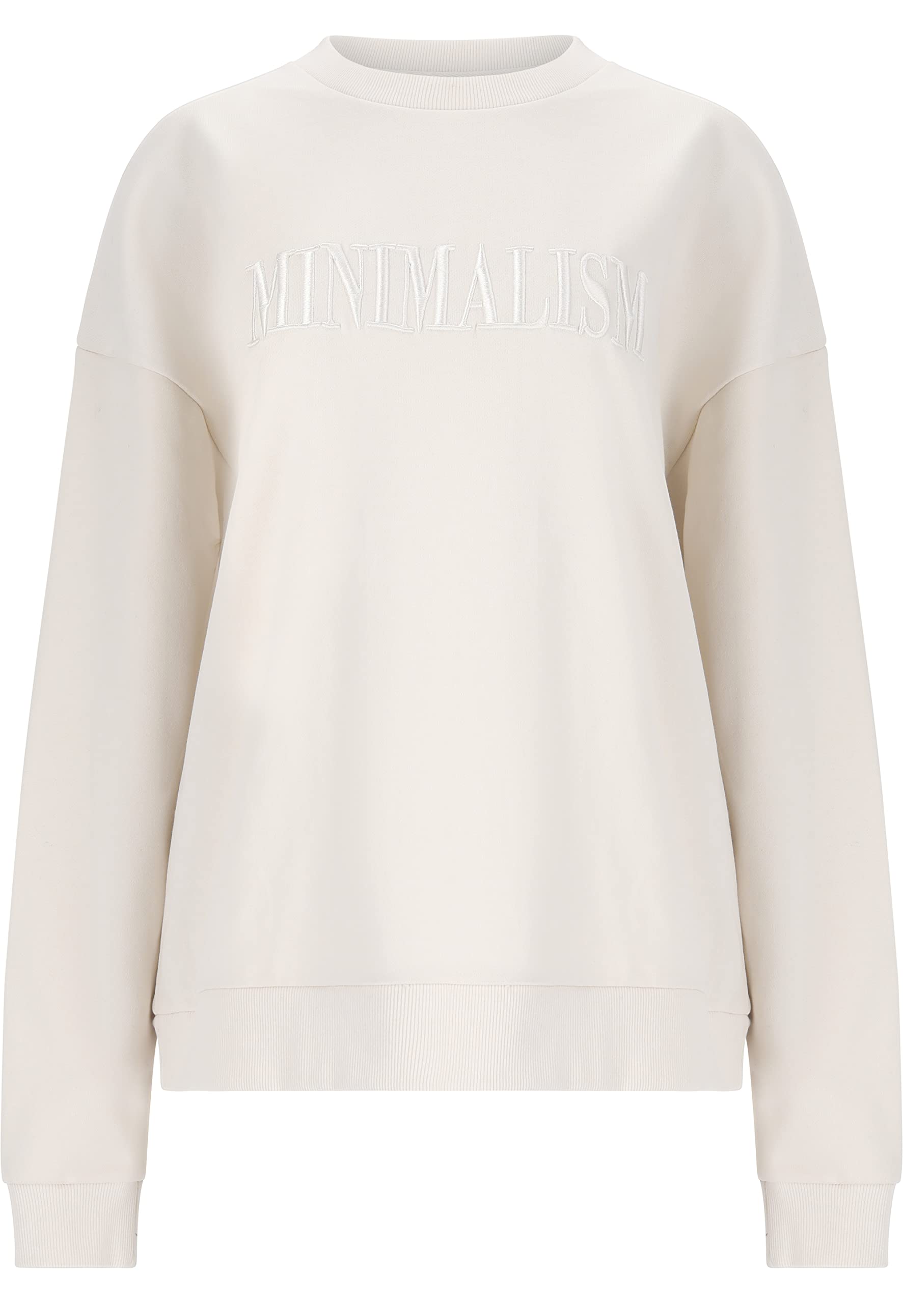 Athlecia Women's Aurore Sweatshirt, Opaque, 1127 Pure Noncoloured, 34 (EU)