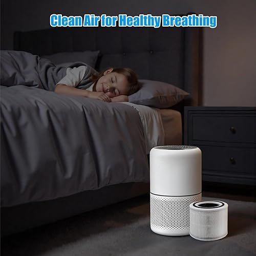 Miniatura 4 de Filtros de repuesto para purificador de aire, compatibles con el purificador de aire Levoit Core 300300s, filtros purificadores de aire, filtro HEPA