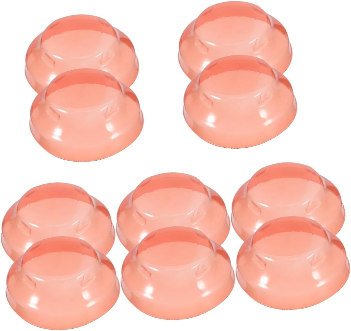 Gadpiparty 5sets Detector Protective Cap Sturdy Plastic Cover for Easy Install Decorative Design 2pcs*5