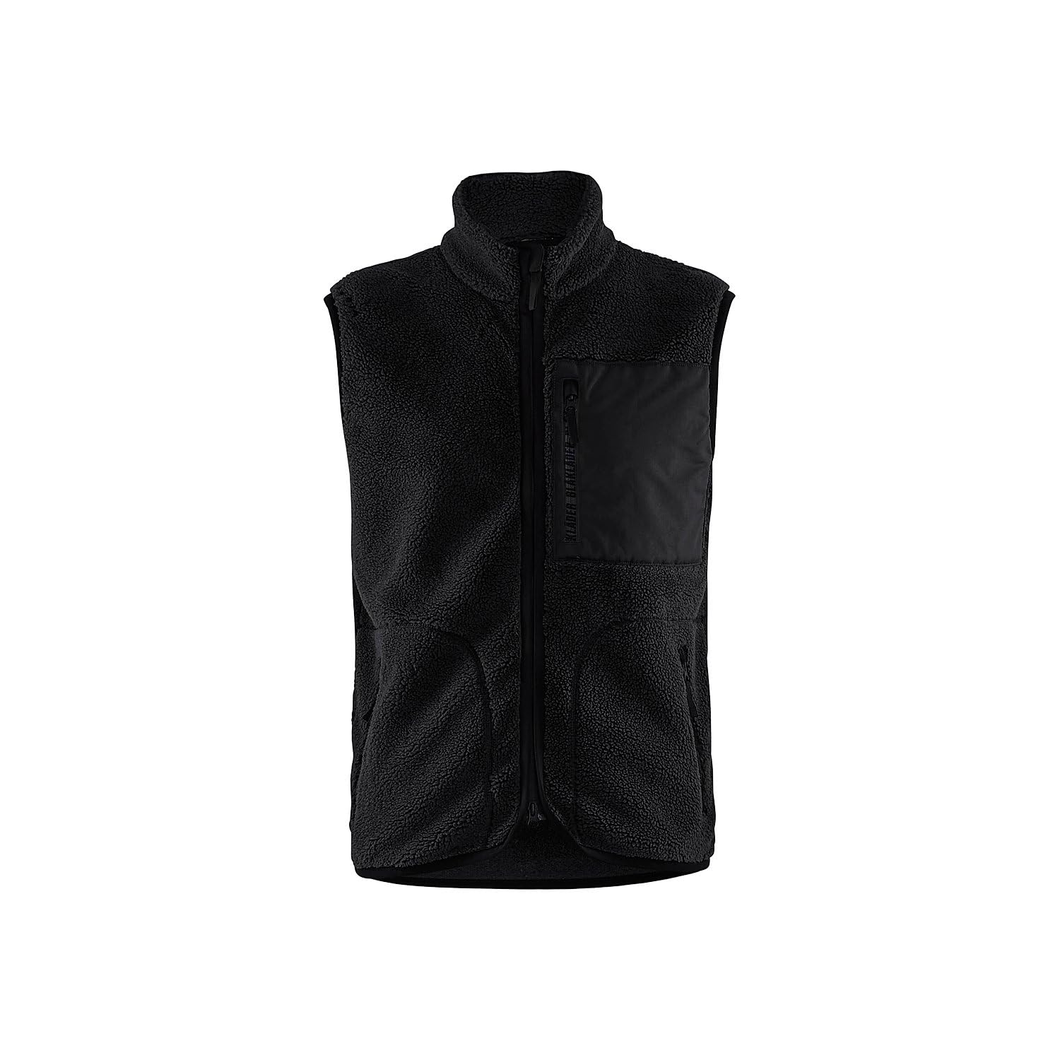 Ropa de trabajo Blaklader chaleco polar negro XS sin mangas 2