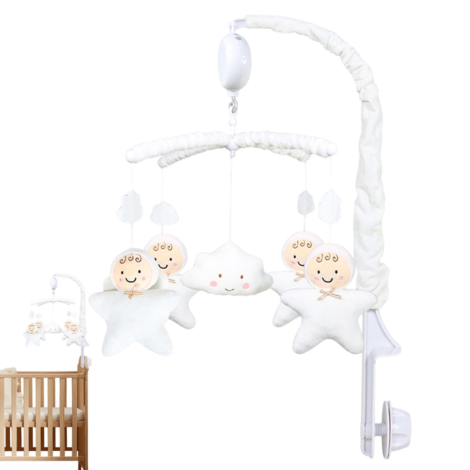 Musical Crib Mobile, Nursery Mobile para cuna Asiento de coche para niños