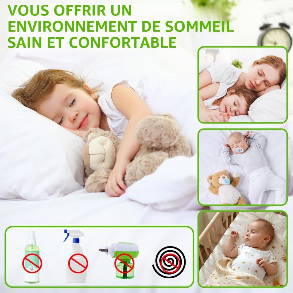 Moustiquaire Fenêtre Magnétique, 120x120cm Auto-AdhéSif en Maille Rideau Aimantée Anti Moustique, Fermeture Automatique, Amovible, Anti Moustique Fenetre pour Tout Type de Fenêtre(Blanc)