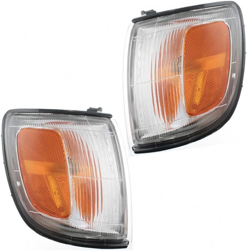 KarParts360 For Toyota 4Runner 1996 1997 Side Marker Light Assembly Driver Side | With Bulbs | Replacement For TO2520148 | 8162035310